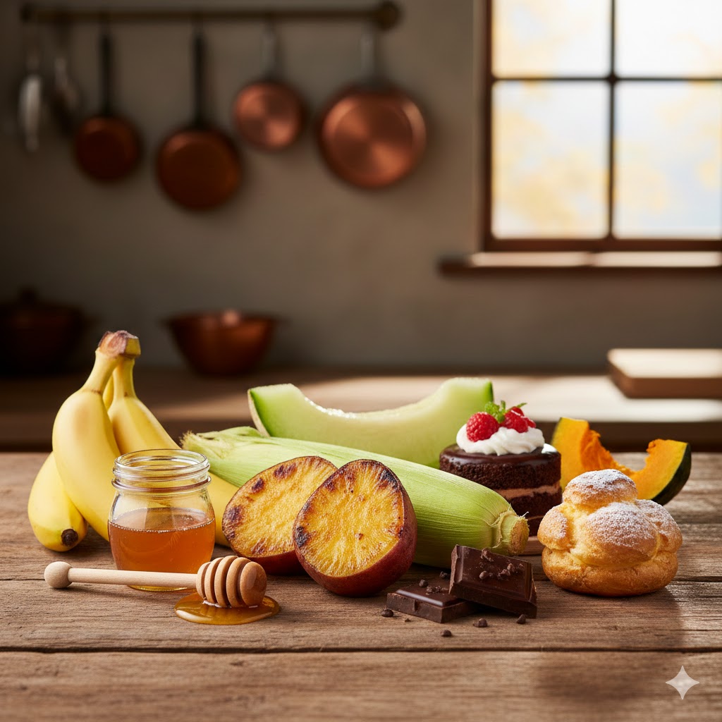 糖度が高い甘い食品