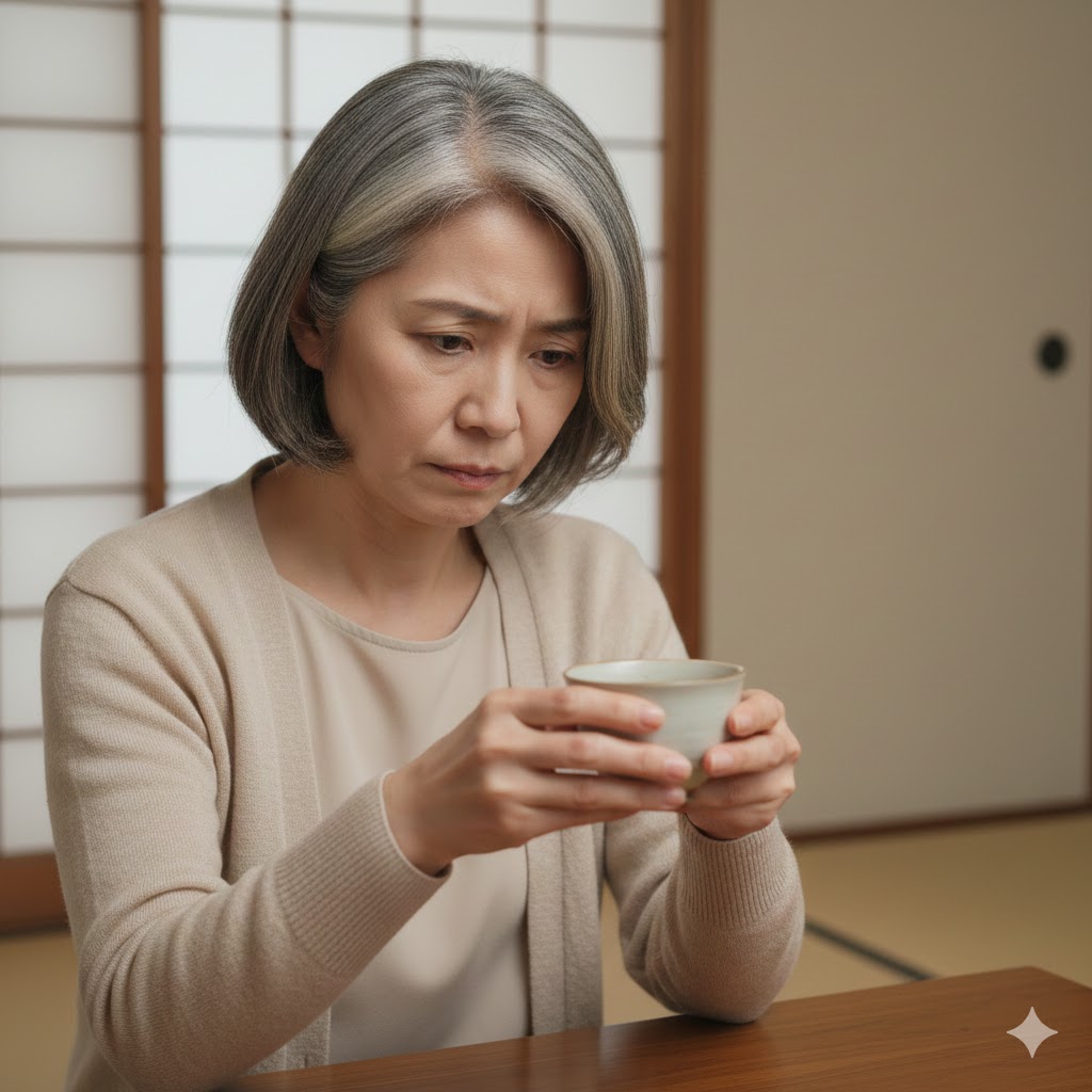 パーキンソン病に悩む女性